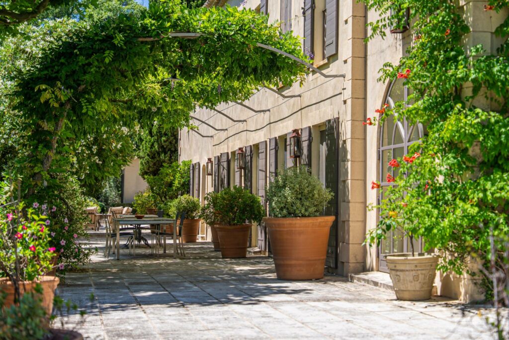 mas du XVIIIe siecle à Fontvieille