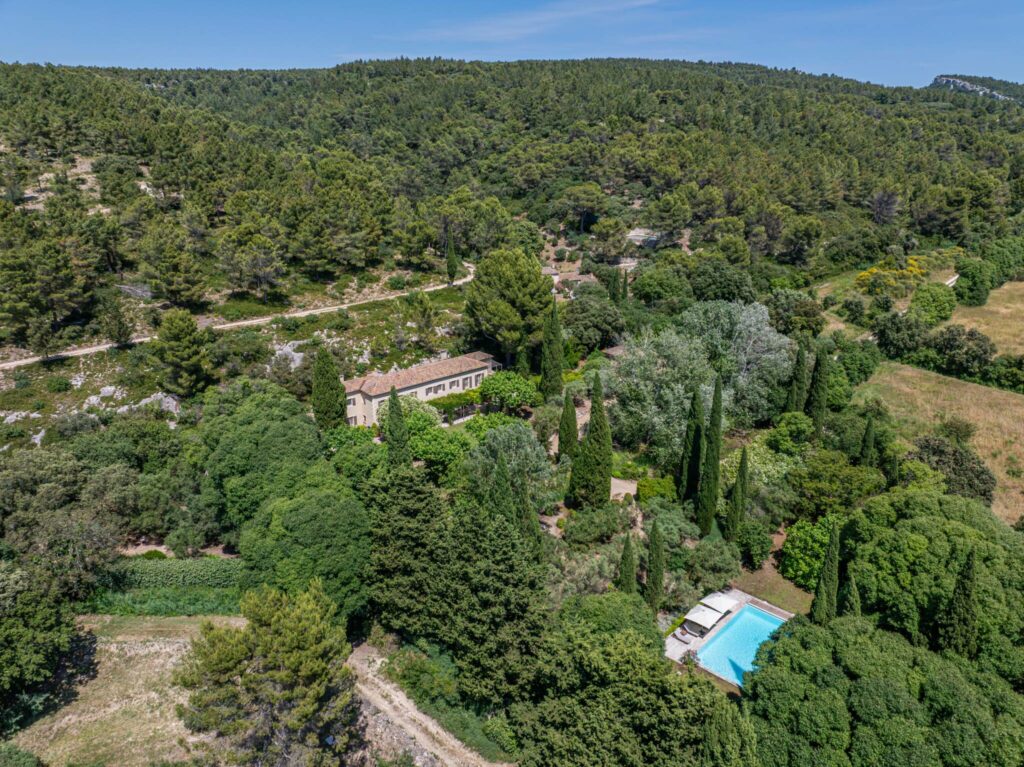 mas du XVIIIe siecle à Fontvieille