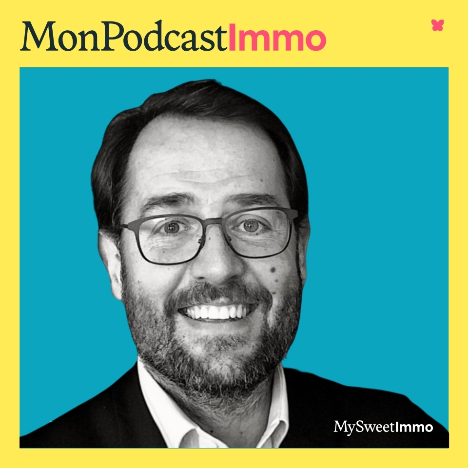 Jesus Diaz, managing director de Septeo en pochette de Mon Podcast Immo