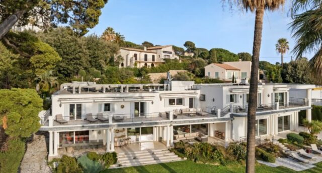 Villa au Cap d’Antibes avec vue panoramique sur la mer
