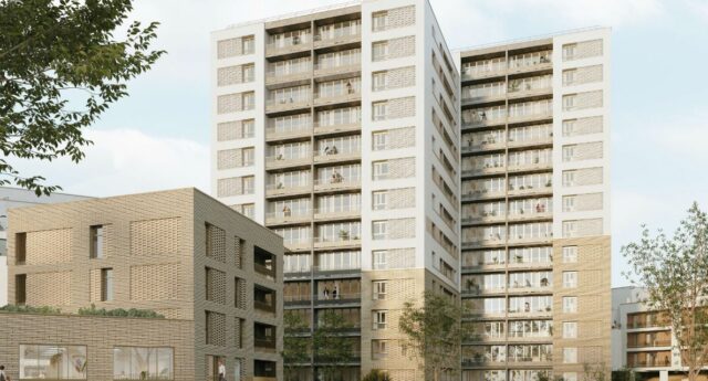 Illustration du projet de transformation de la résidence Marcel Bourdarias à Alfortville