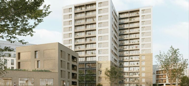 Illustration du projet de transformation de la résidence Marcel Bourdarias à Alfortville