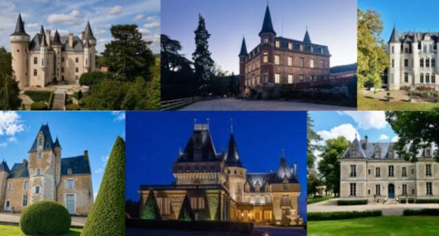 Châteaux français entourés de domaine : illustration du marché immobilier des châteaux en France