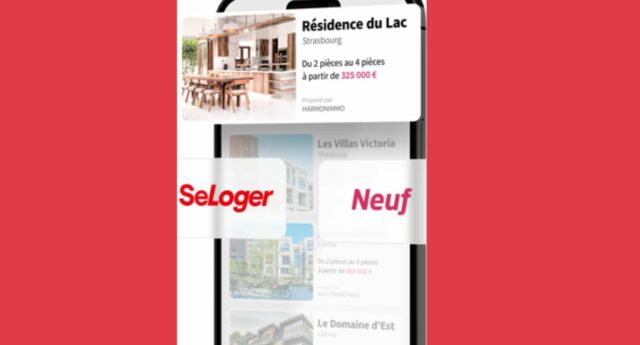Programme immobilier mis en avant dans les résultats de recherche de SeLoger neuf