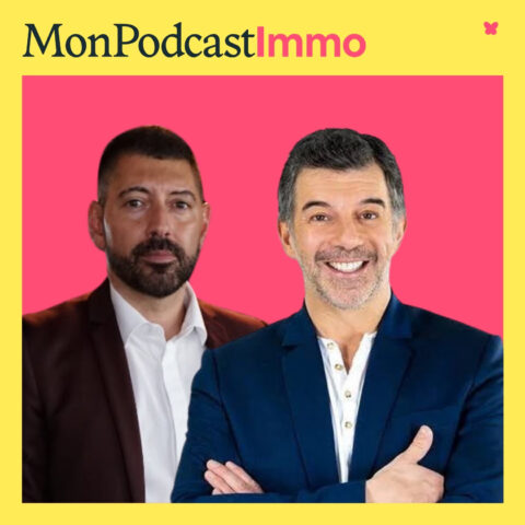 Xavier Belvaux et Stéphane Plaza en pochette de Mon Podcast Immo