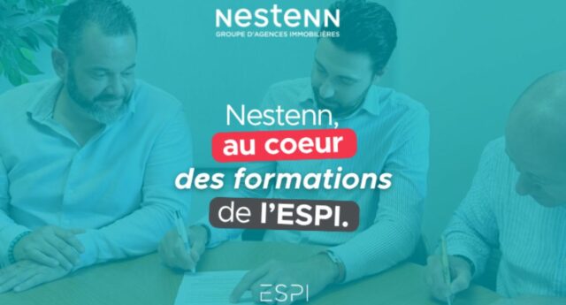 Nestenn et l’ESPI étendent leur partenariat à huit campus français pour favoriser l’alternance en agence et les échanges avec les professionnels.