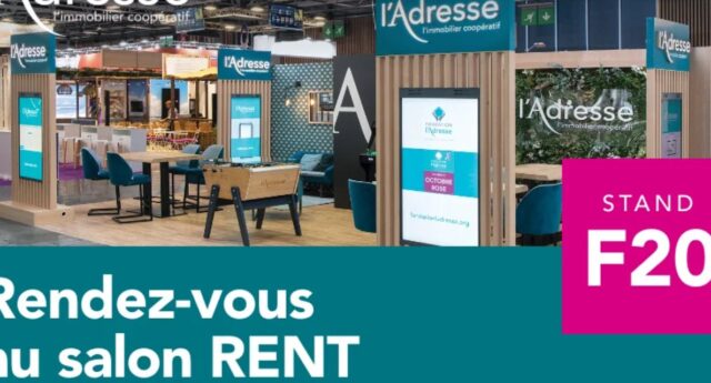 Stand l'Adresse au salon RENT 2026