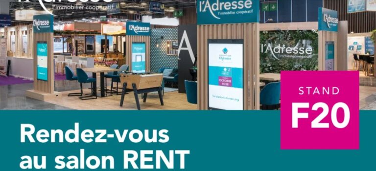 Stand l'Adresse au salon RENT 2026